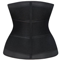 Triple-Band Waist Trainer with Zipper — Heavy-Duty Core Compression - view 3 | Bella Femina