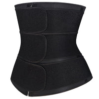 Triple-Band Waist Trainer with Zipper — Heavy-Duty Core Compression - view 2 | Bella Femina