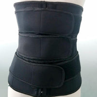 Triple-Band Waist Trainer with Zipper — Heavy-Duty Core Compression - view 5 | Bella Femina