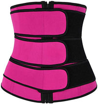 Triple-Band Waist Trainer with Zipper — Heavy-Duty Core Compression - view 6 | Bella Femina