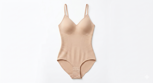 Seamless Hip Lift Open Crotch Shaping Bodysuit
