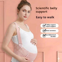 Maternity Belly Support Belt with Shoulder Straps — Full-Body Pregnancy Relief - view 1 | Bella Femina