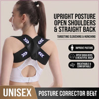 Women's Breathable Posture Corrector Belt — Spine Alignment & Back Support - view 2 | Bella Femina