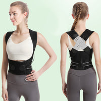 Adjustable Posture Corrector Belt — Back Support & Shoulder Alignment Brace - view 1 | Bella Femina