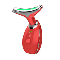 3-Color LED Neck Beauty Device - Anti-Wrinkle Neck Lift & Tightening Massager