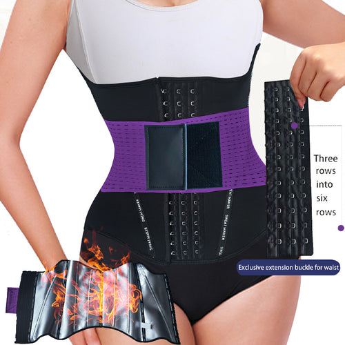 Waist Trainer Corset for Women – Sweat Belt for Workout & Fitness