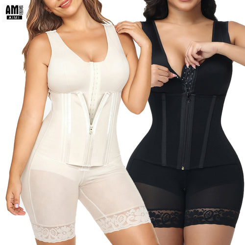 Contour Shaping Bodysuit — Waist Compression & Bust Support - view 1 | Bella Femina