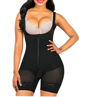 Full-Body Sculpting Bodysuit with Zipper — Seamless Compression Shapewear - view 6 | Bella Femina