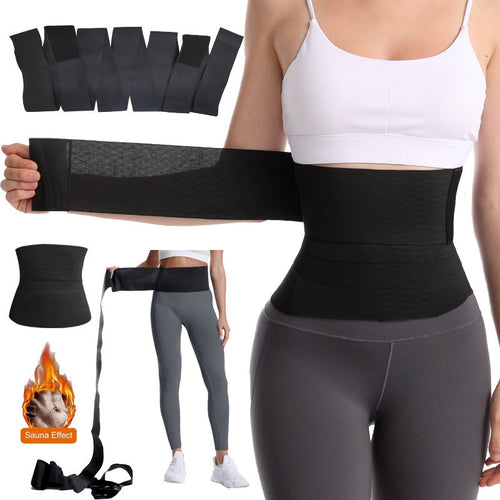 Adjustable Waist Trainer Wrap Belt – Tummy Tuck Trimmer for Women