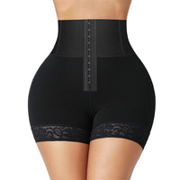 Plus Size High Waist Shapewear Shorts - Tummy Control & Hip Lift Pants