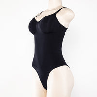 Seamless Full Body Shapewear for Women - Plus Size Compression Bodysuit