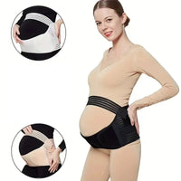 3-Piece Maternity Belly Support Belt Set — Prenatal Back & Pelvic Relief - view 4 | Bella Femina