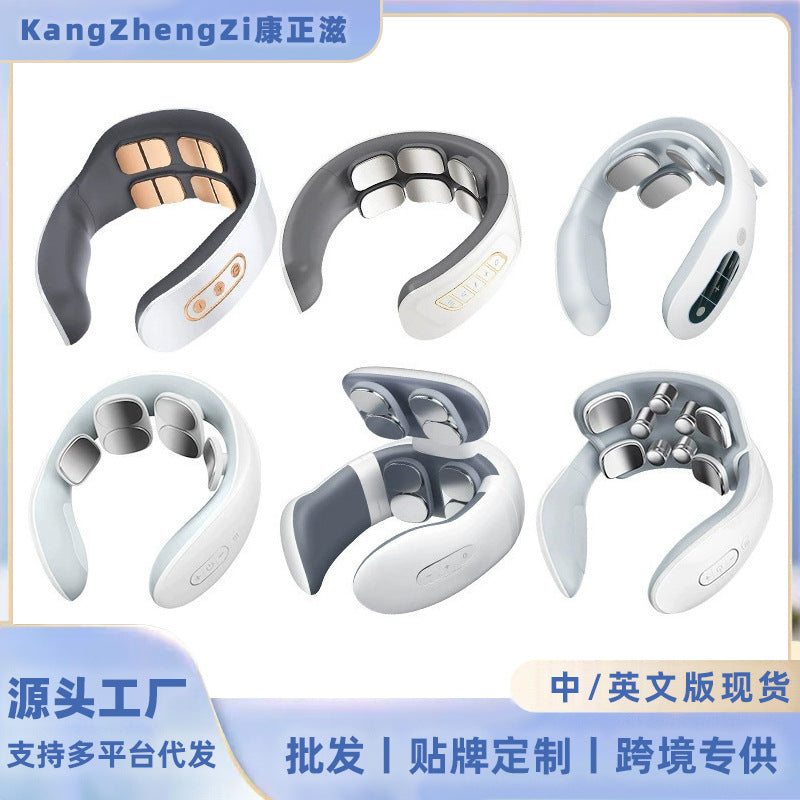 Smart Cervical Neck Massager — EMS Pulse Therapy for Neck & Shoulder Relief - view 1 | Bella Femina