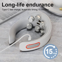 Smart Cervical Neck Massager — EMS Pulse Therapy for Neck & Shoulder Relief