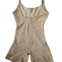 Full-Body Sculpting Bodysuit with Zipper — Seamless Compression Shapewear - view 5 | Bella Femina