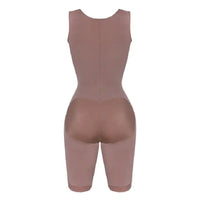 High-Waist Lace Tummy Control Shaper — Floral Compression Brief - view 3 | Bella Femina