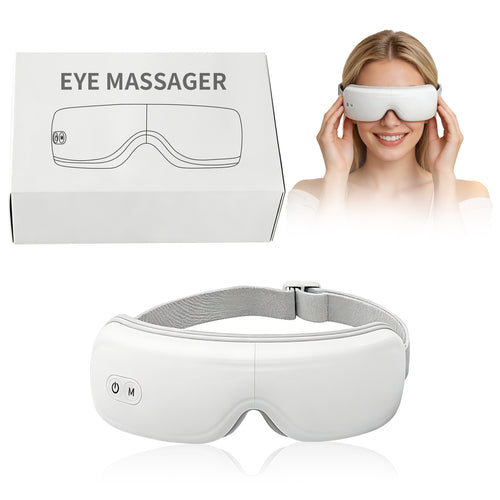 Bluetooth Eye Massager with Vibration - Smart Eye Mask for Relaxation