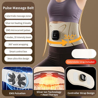 EMS Waist Toning & Massage Belt — Smart Muscle Stimulation for Core Sculpting - view 5 | Bella Femina