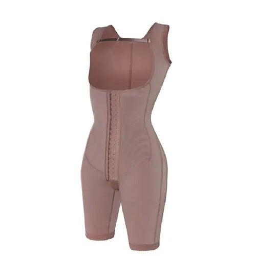 High-Waist Lace Tummy Control Shaper — Floral Compression Brief - view 2 | Bella Femina