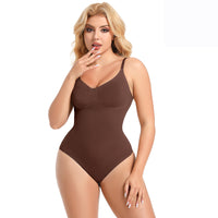 Seamless Full Body Shapewear for Women - Plus Size Compression Bodysuit