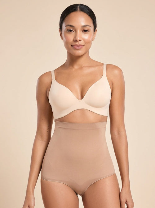 High Waist Slimming Shorts for Women - Tummy Tuck Hip Lift Shapewear