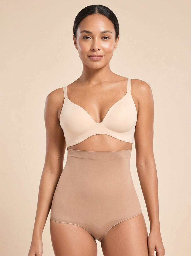 High Waist Slimming Shorts for Women - Tummy Tuck Hip Lift Shapewear