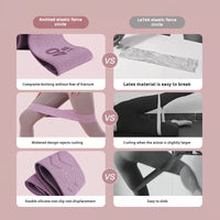 Fabric Resistance Bands Set — Non-Slip Glute & Leg Workout Bands - view 3 | Bella Femina