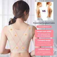 Posture Corrector & Bust Lift Vest — Under-Bust Support Tank - view 4 | Bella Femina