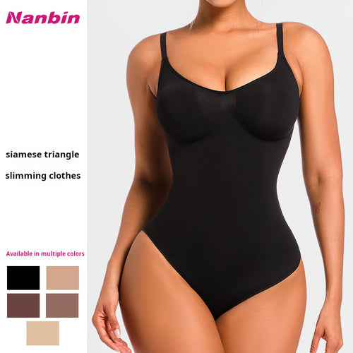 Seamless Full Body Shapewear for Women - Plus Size Compression Bodysuit
