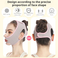 Face shaping mask, lifting nasolabial folds, sleeping elastic bandage, face slimming artifact, improving double chin, anti-sagging, and tightening