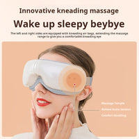 Bluetooth Eye Massager with Vibration - Smart Eye Mask for Relaxation